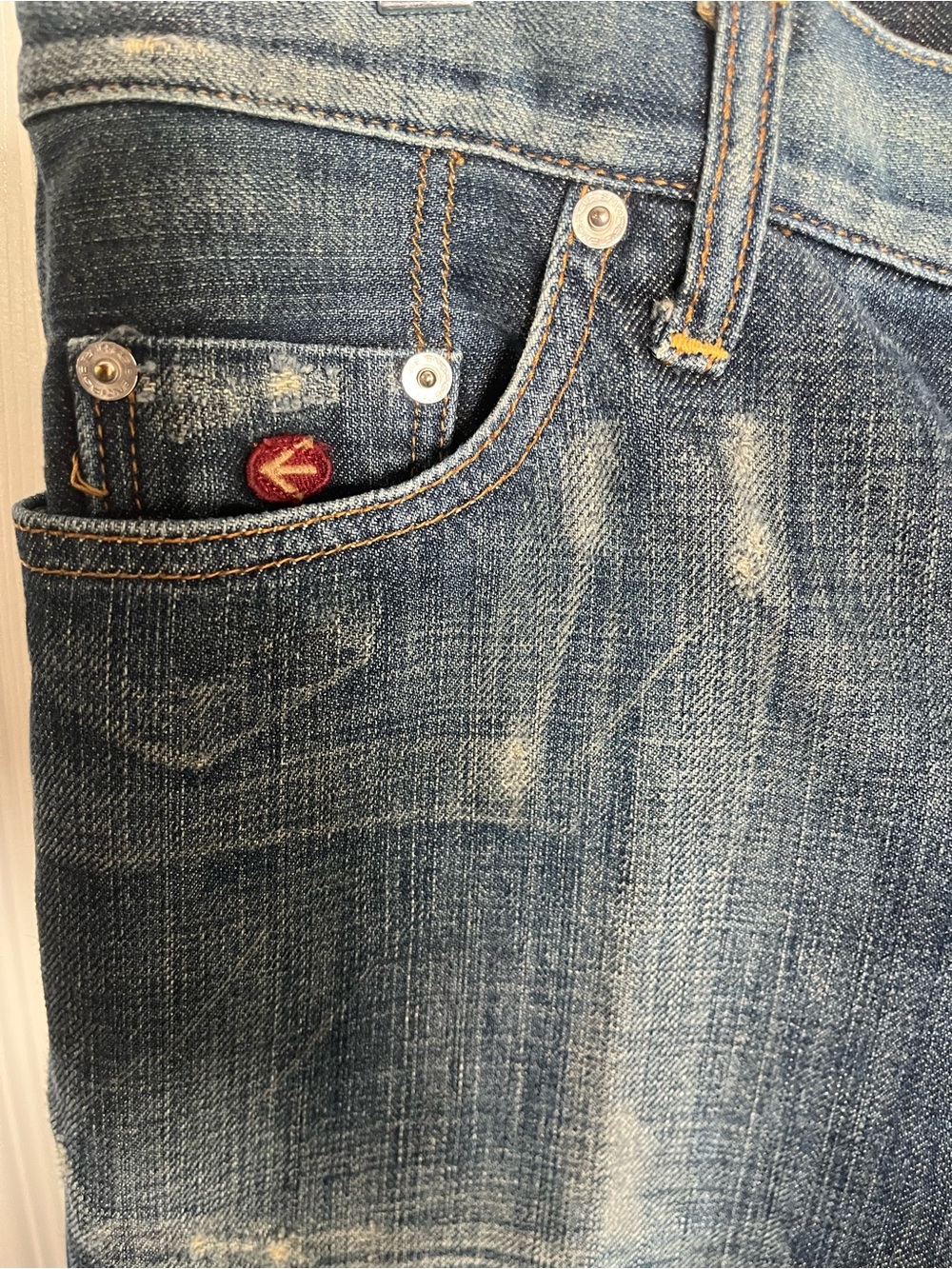 Vintage Men's ENERGIE ‘Loose Morris’ jeans - Wide bottom-Made Italy - worn once. - Picture 5 of 12